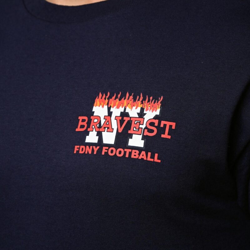 FDNY Bravest Football Long Sleeve T-Shirt - Image 4