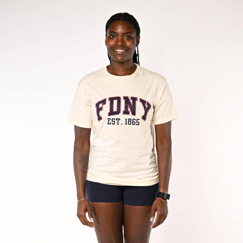 College T-Shirt (White) - Image 2