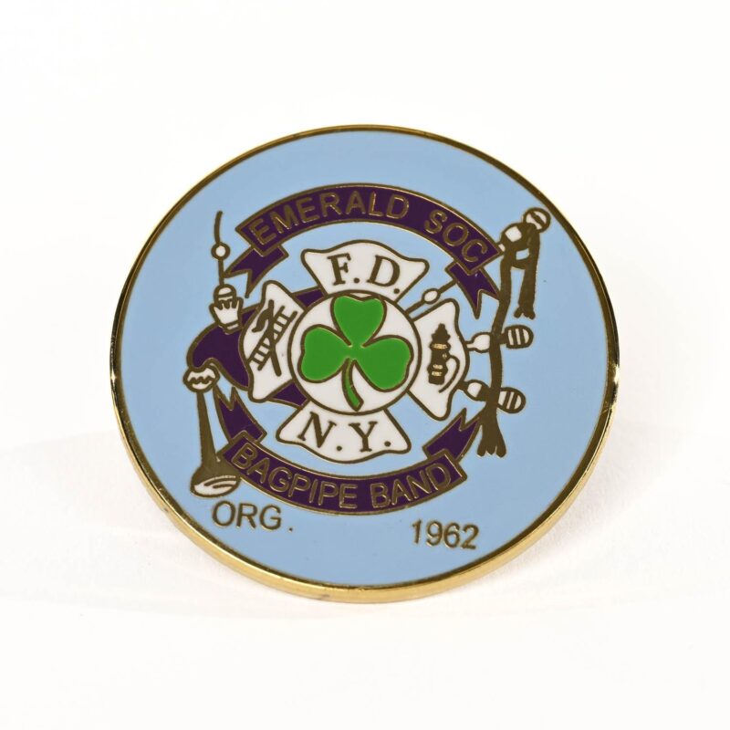 FDNY Emerald Society Bagpipes Pin