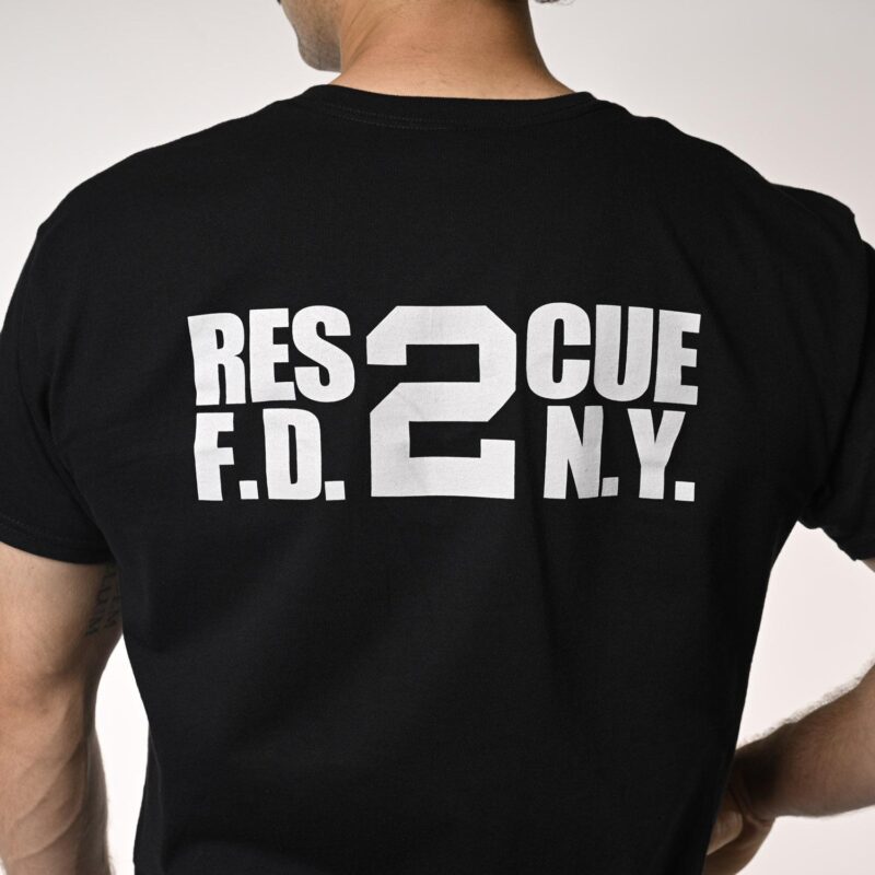 FDNY Rescue 2 House T-Shirt (Black)