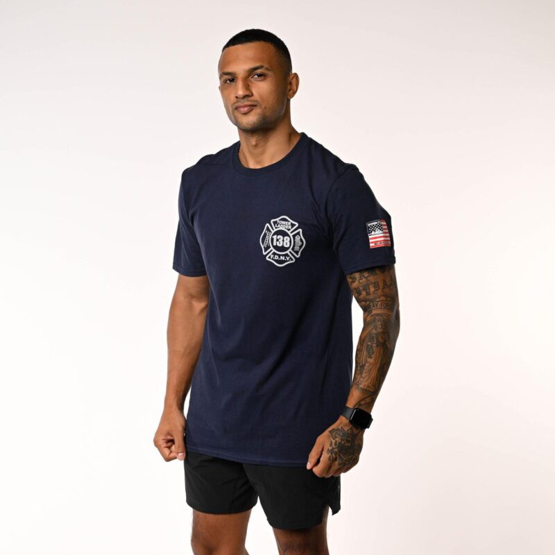 FDNY "Corona Tigers" Diamond Plate House T-Shirt (TL138) - Image 3