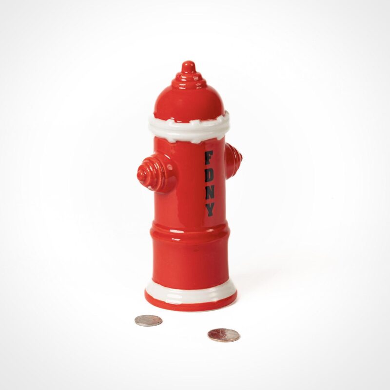 FDNY Hydrant Piggie Bank - Image 3