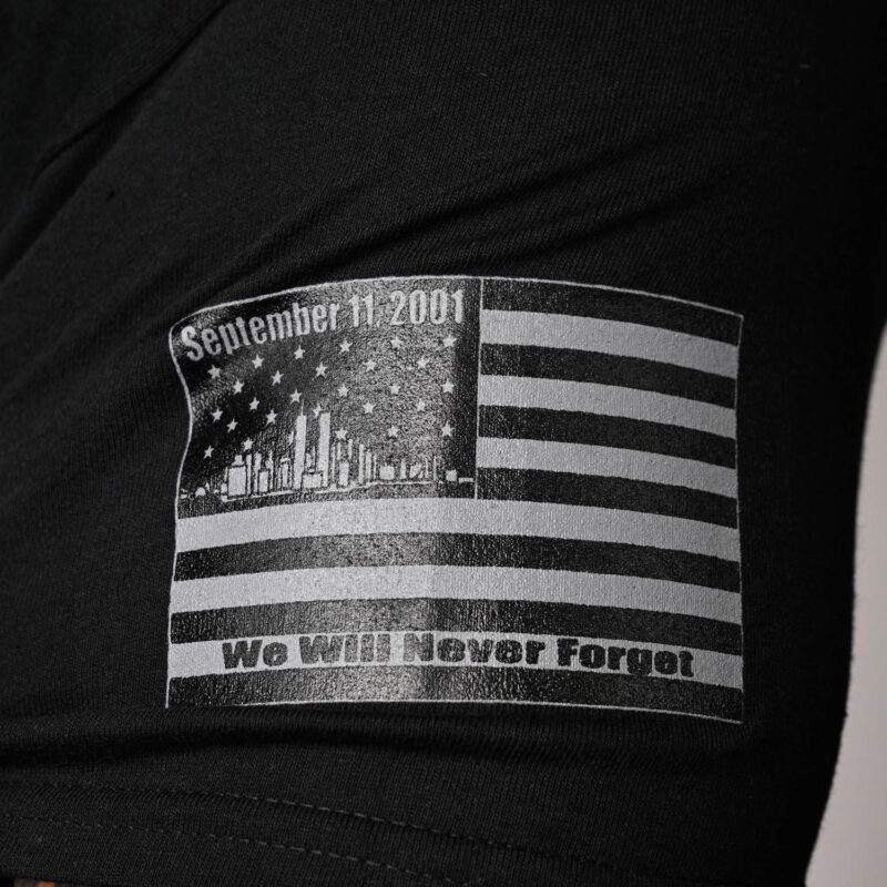 Support Our Troops FDNY T-Shirt (Black) - Image 3