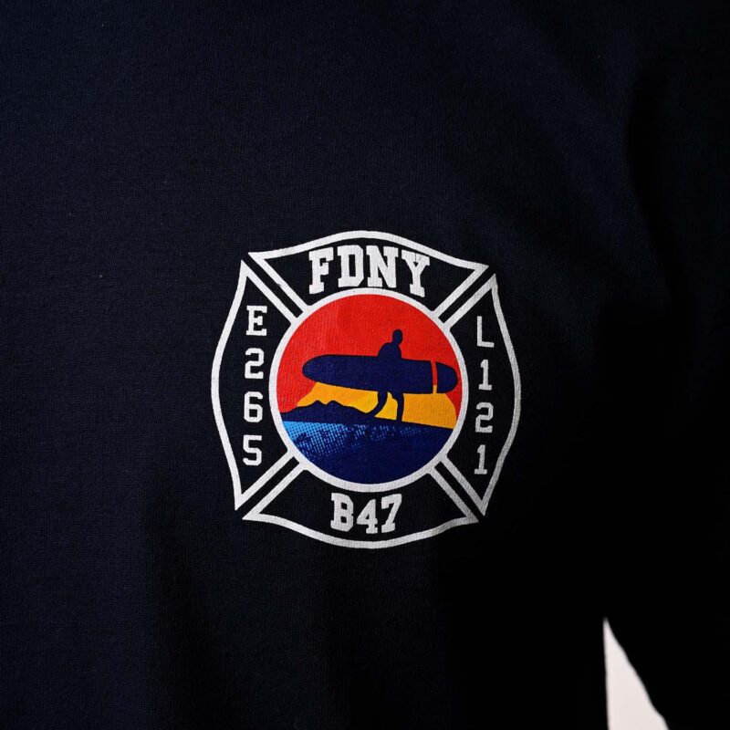 FDNY Rockaway Beach Engine 265-Ladder 121 Tee - Image 2