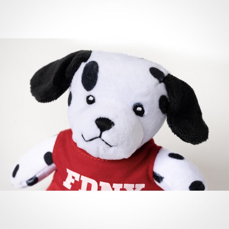 Little Dalmatian with Red FDNY Tee Plush - Image 3