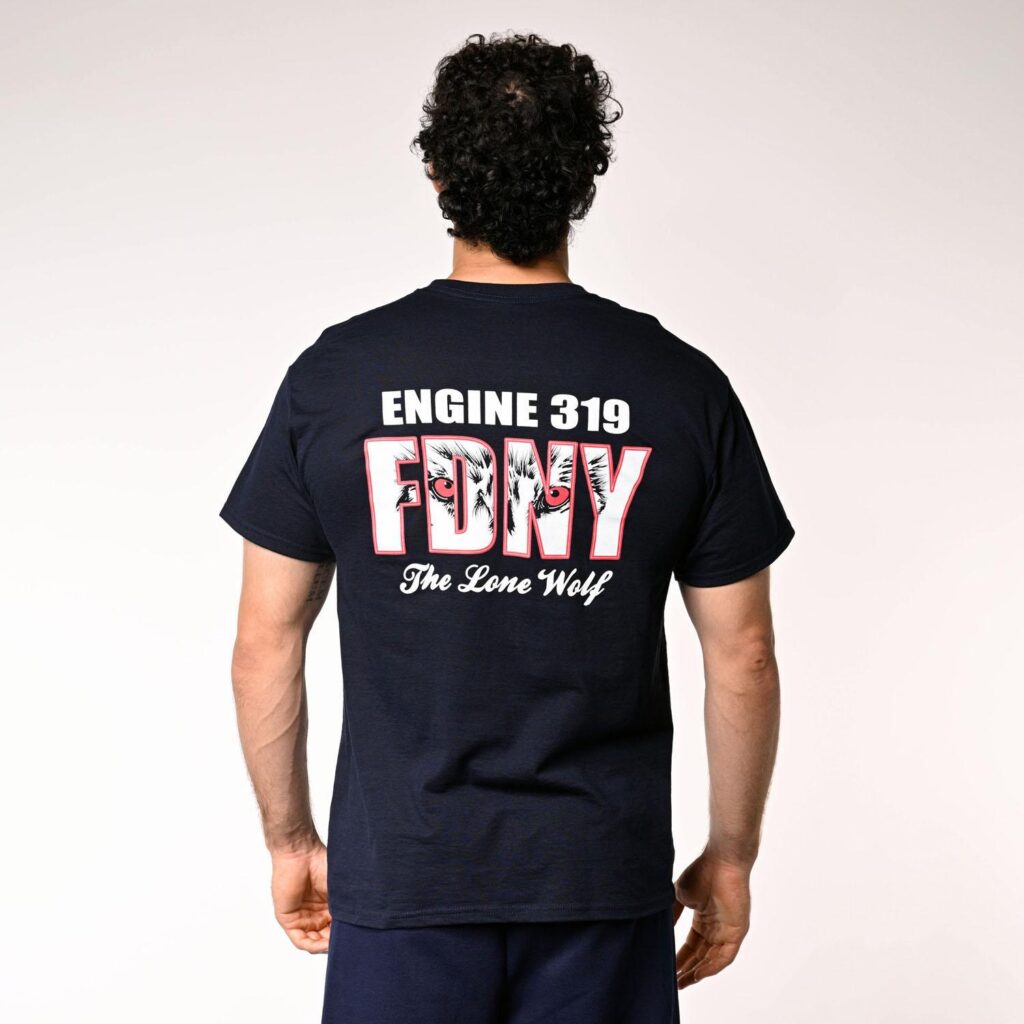 Lone Wolf with Eyes House T-Shirt (E319) - FDNY Shop
