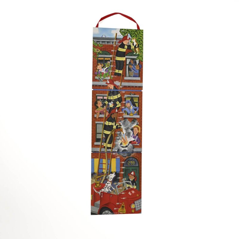 Firefighter Growth Chart for Kids - Image 2
