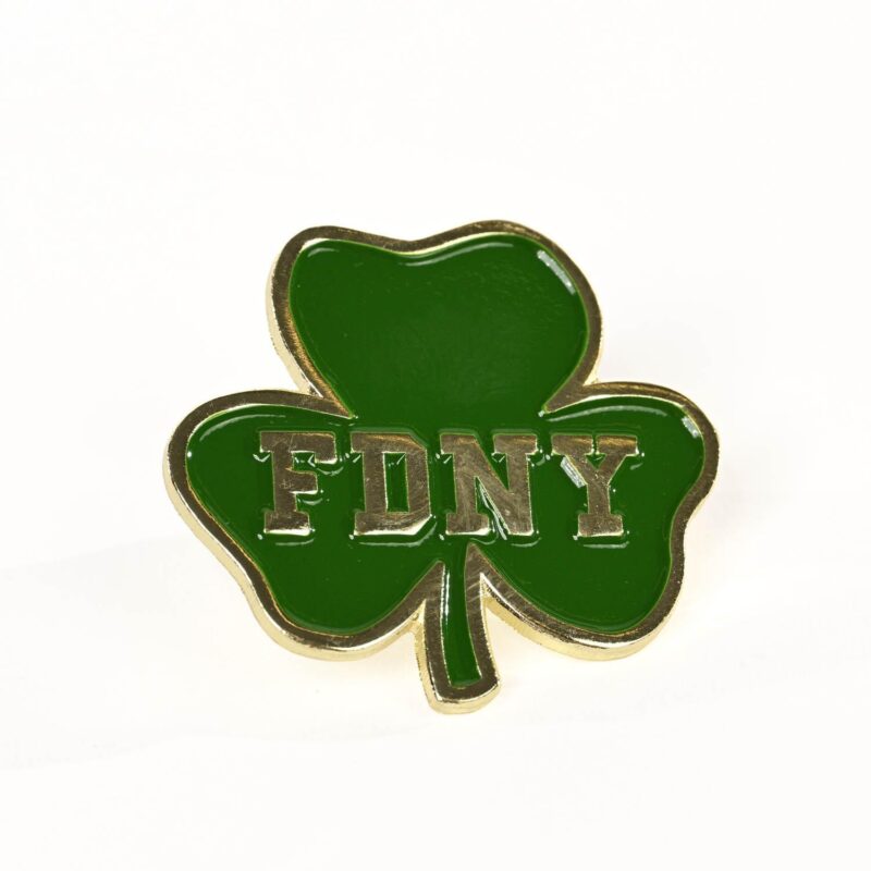 FDNY Shamrock Pin