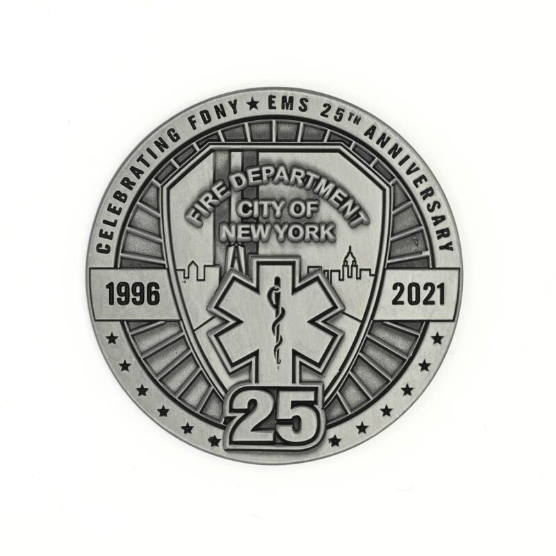 FDNY EMS 25th Anniversary Coin