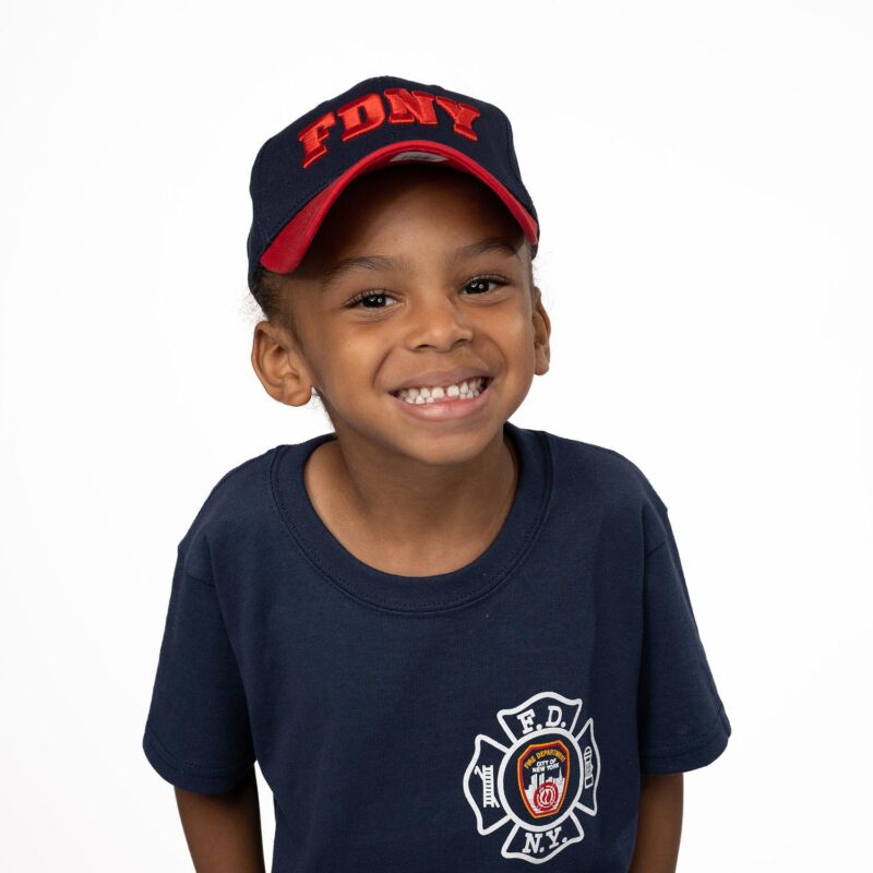 Kids Maltese Cross (FDNY on Back) T-Shirt - Image 3