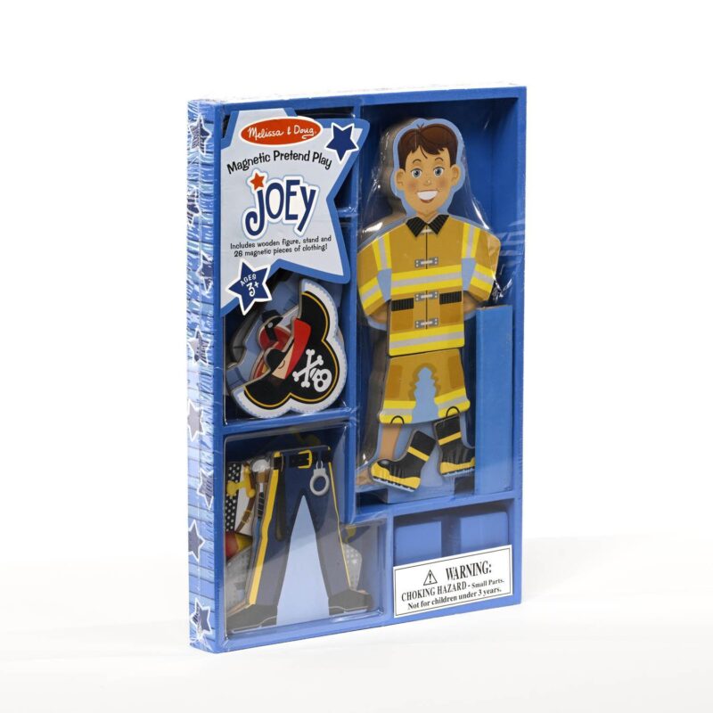 Magnetic Pretend Play: Joey the Firefighter