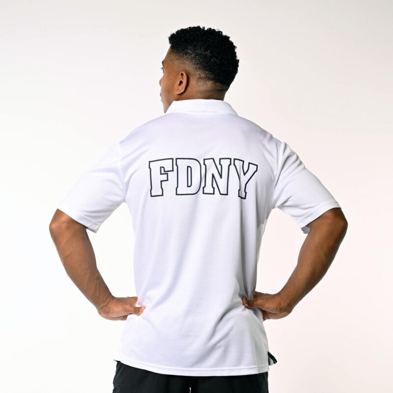 FDNY Limited Polo Shirts-White - Image 6