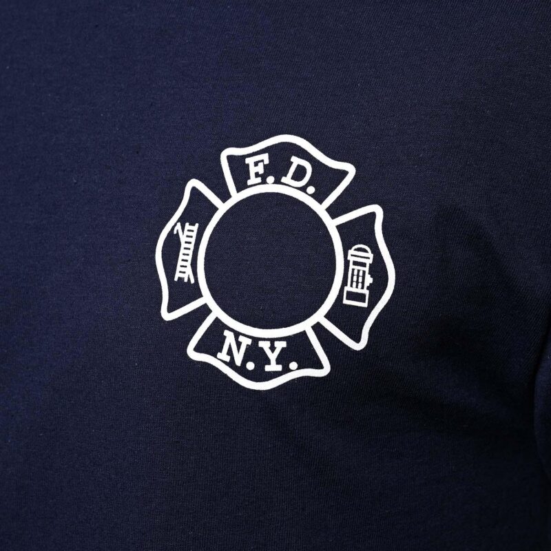 102 Maltese Cross-FDNY Keep Back 200 Feet T-Shirt - Image 4