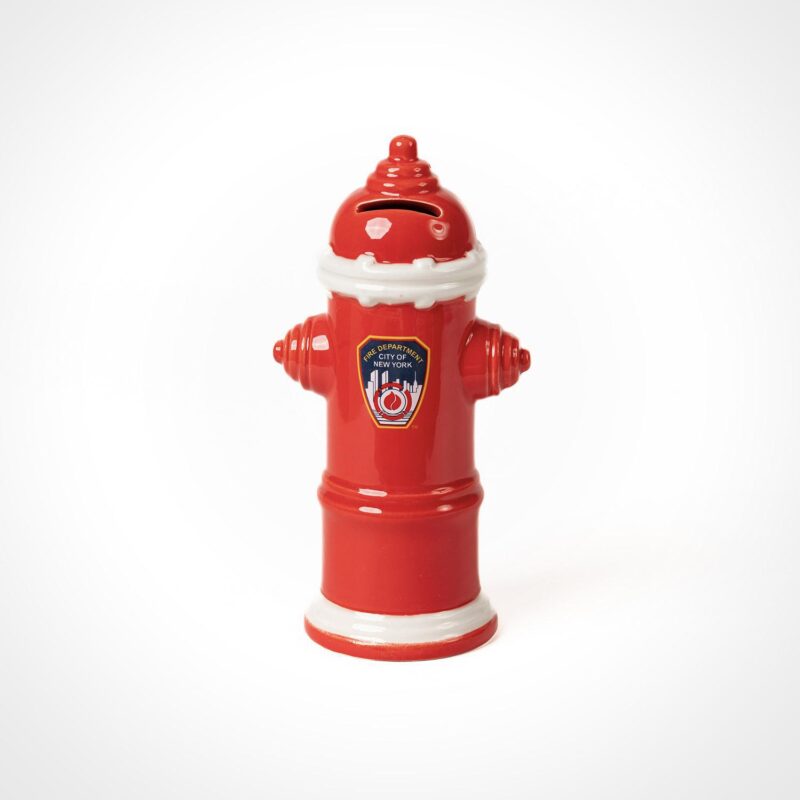 FDNY Hydrant Piggie Bank - Image 2