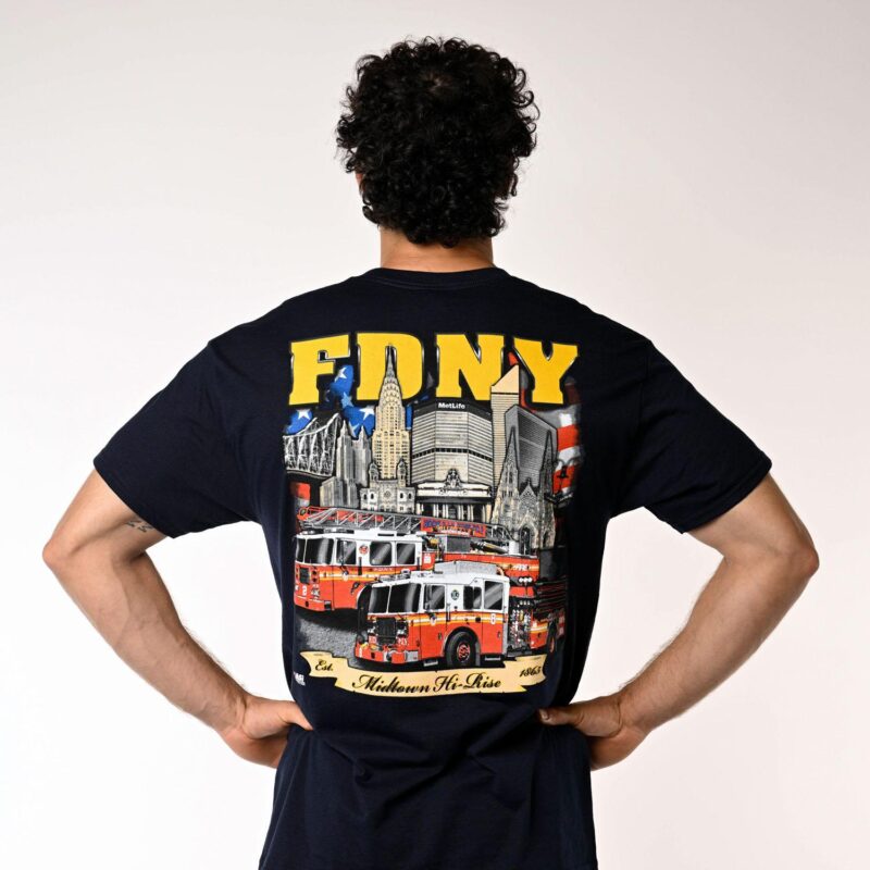 FDNY "Midtown Hi-Rise" E-8 L-2 House T-Shirt