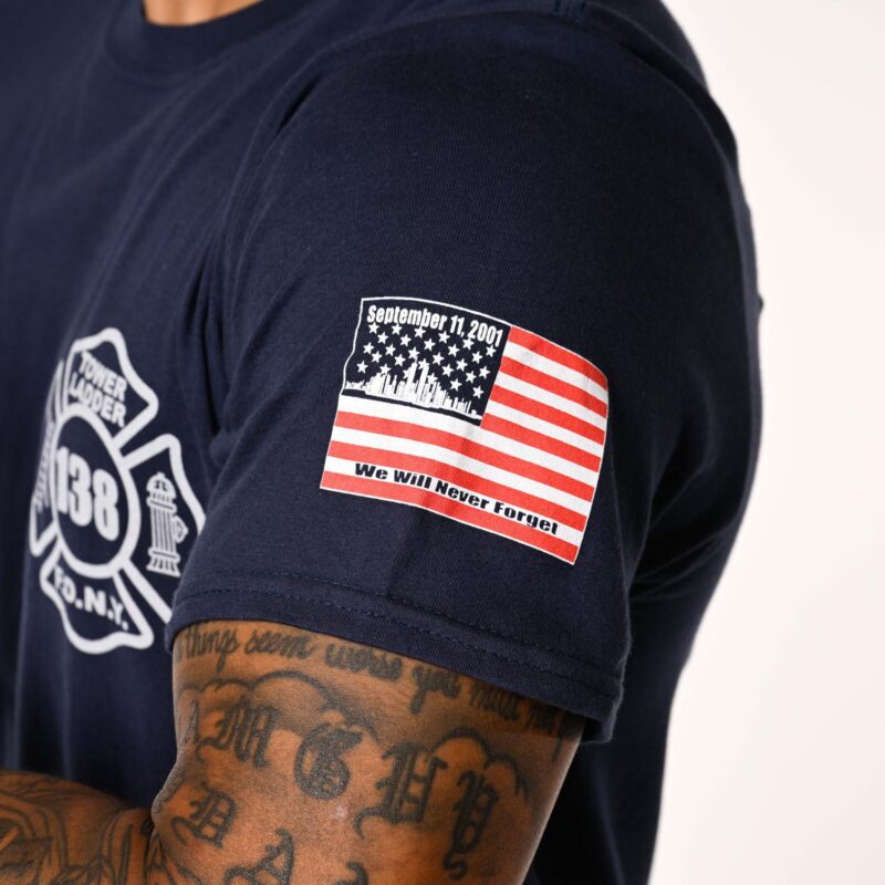 FDNY "Corona Tigers" Diamond Plate House T-Shirt (TL138) - Image 5