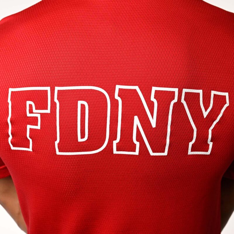 FDNY Limited Polo Shirts (Red) - Image 3