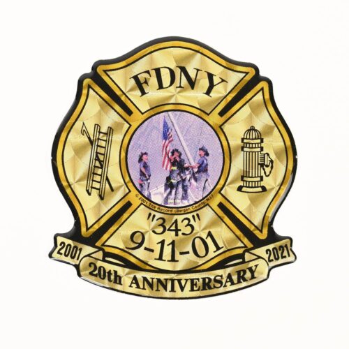 FDNY 20th Anniversary Decal
