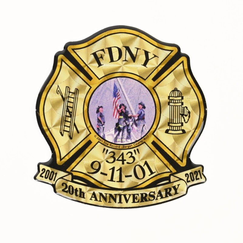 FDNY 20th Anniversary Decal