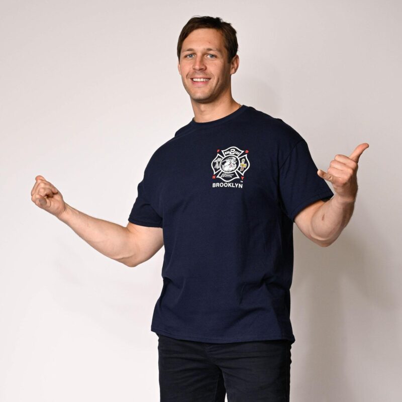 FDNY Rescue 2 House T-Shirt (Navy)