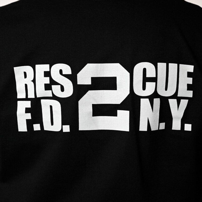FDNY Rescue 2 House T-Shirt (Black) - Image 2
