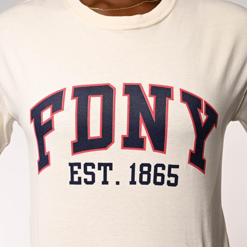 College T-Shirt (White) - Image 3