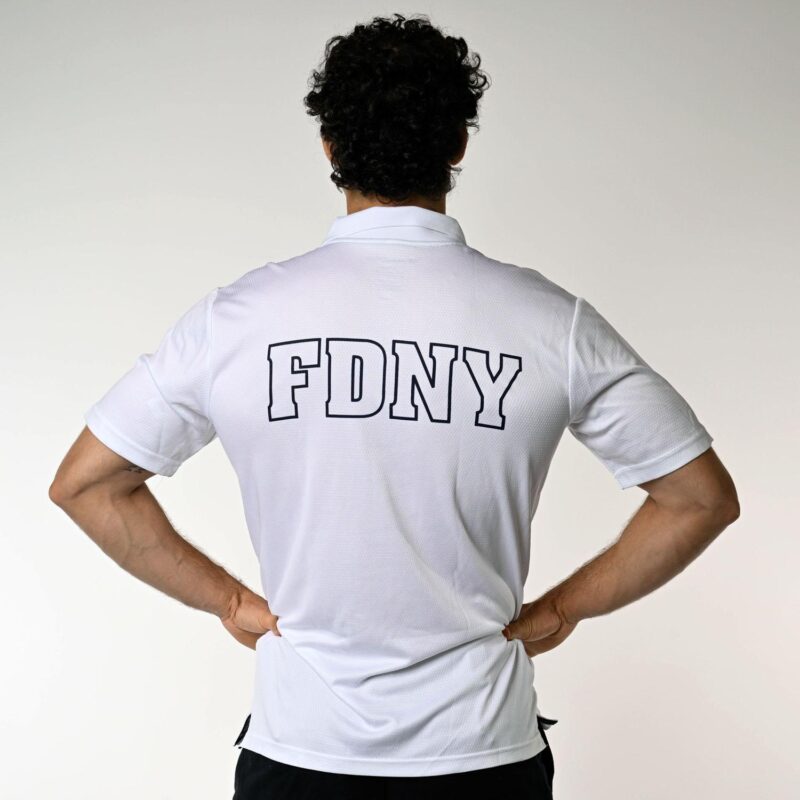FDNY Limited Polo Shirts-White - Image 2