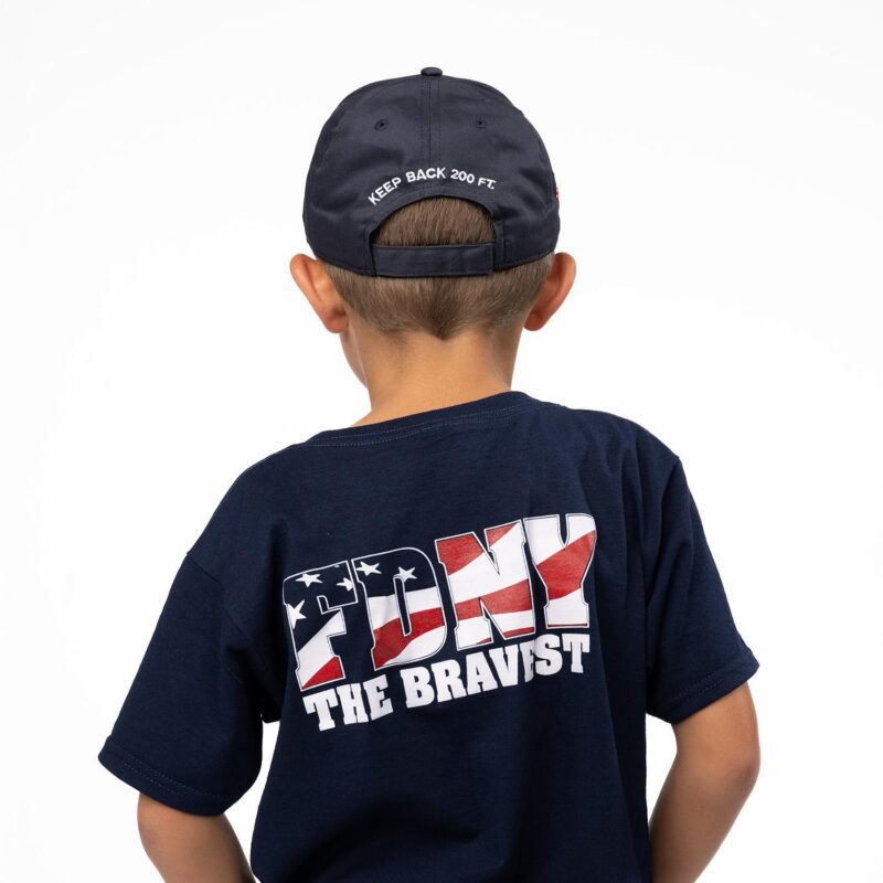 Kids FDNY 9/11 Baseball Hat - Image 3