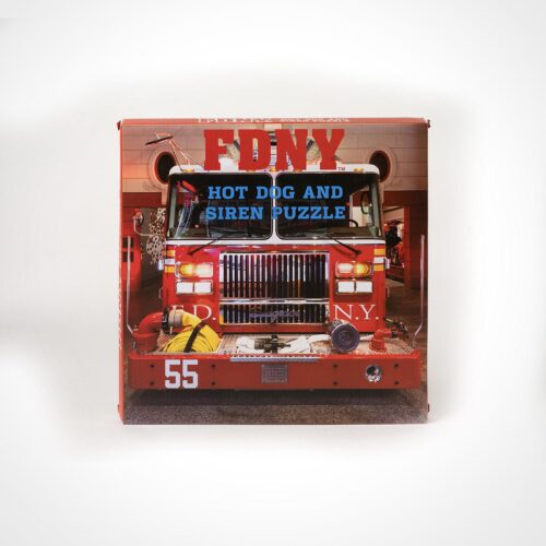 FDNY Hot Dog and Siren Beginner’s Peg Puzzle Set
