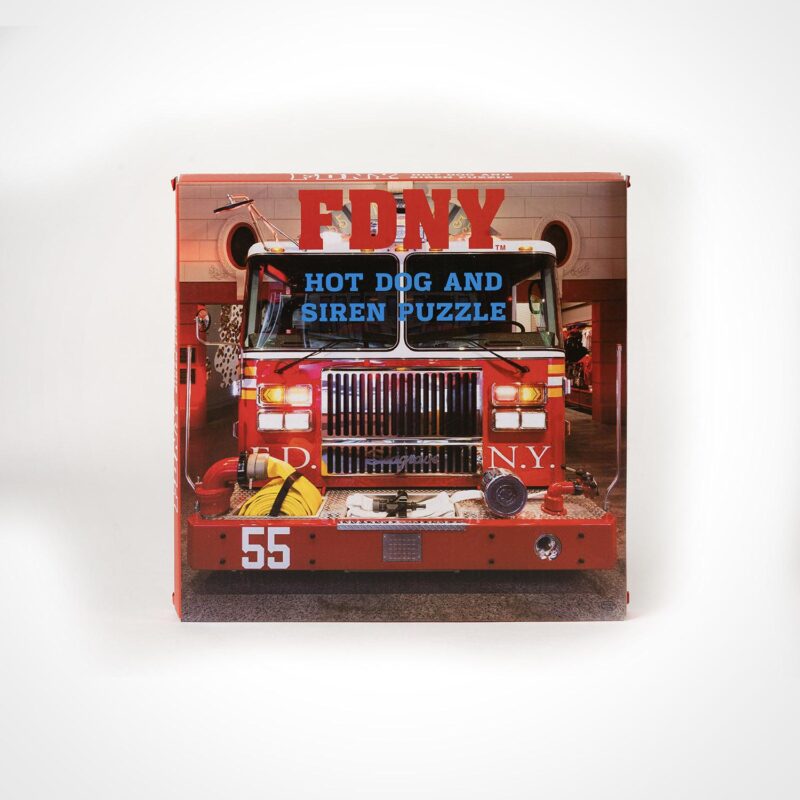 FDNY Hot Dog and Siren Beginner’s Peg Puzzle Set