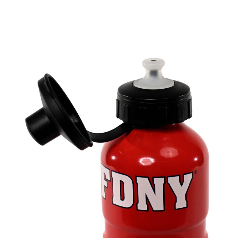 FDNY Red Stainless Steel Water Bottle - Image 2