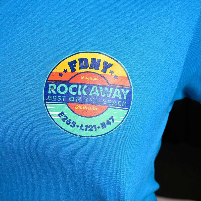 FDNY Surf Rockaway Beach T-Shirt (E265/L121) - Image 2
