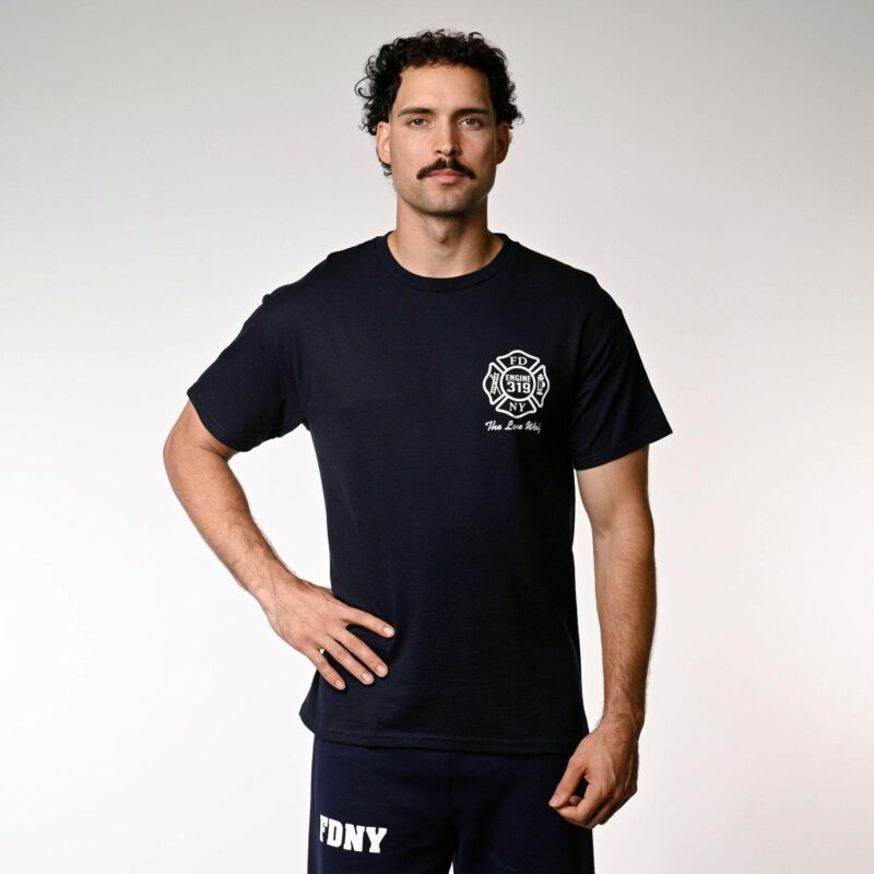 Lone Wolf with Eyes House T-Shirt (E319) - Image 3