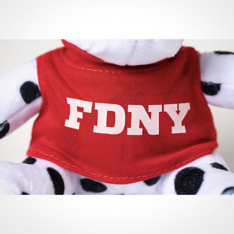Little Dalmatian with Red FDNY Tee Plush - Image 4