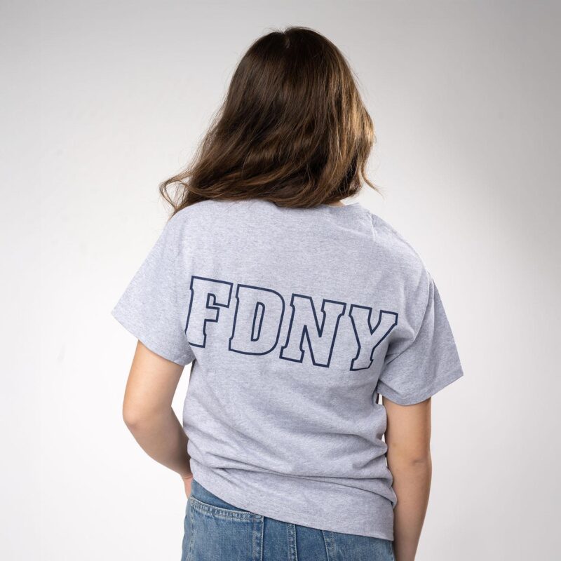 126 Maltese Cross Duty T-Shirt with FDNY on Back (2 Colors) - Image 2