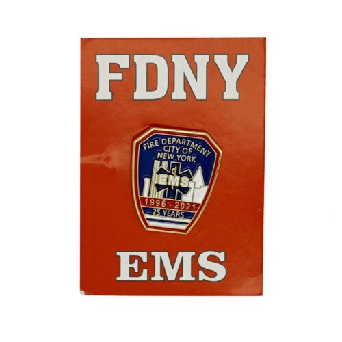 FDNY EMS 25th Anniversary Pin