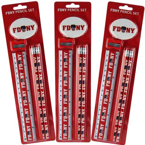 FDNY EMBLEM PENCIL SET
