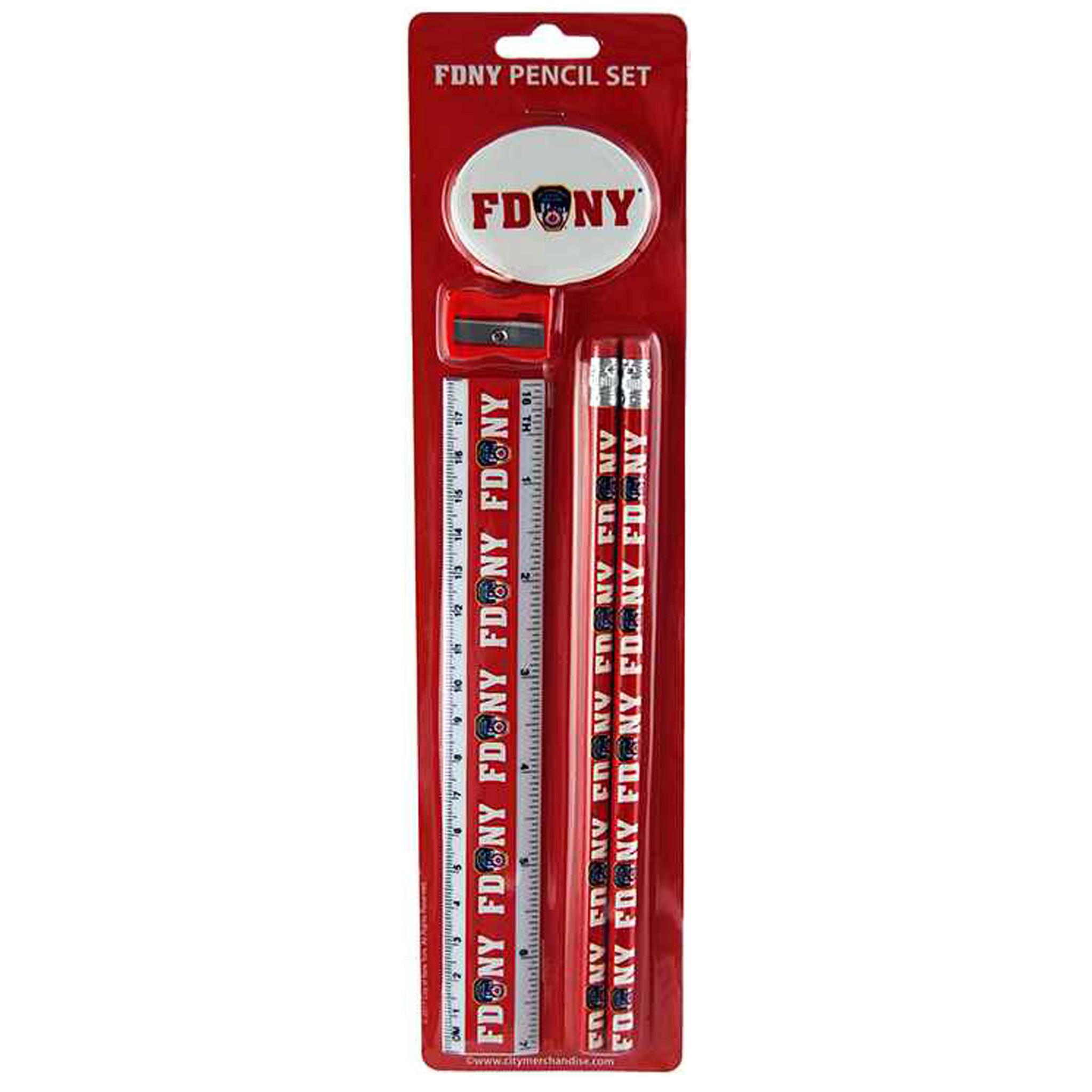 FDNY EMBLEM PENCIL SET - Image 2