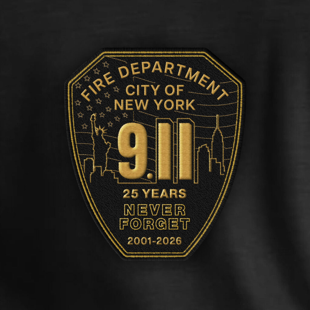 FDNY 9.11 25th Anniversary Patch - FDNY Shop