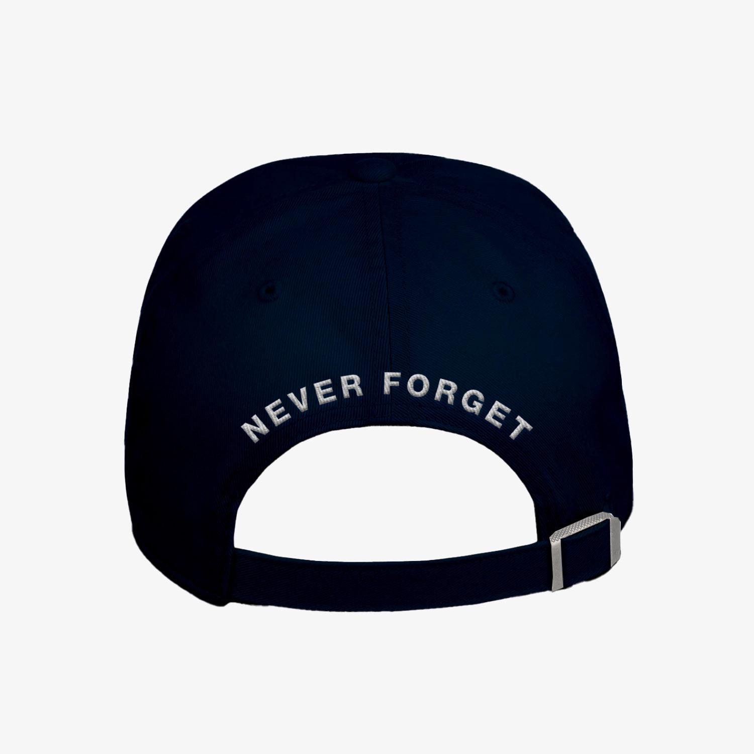 FDNY 9.11 25th Anniversary Shield Patch Hat (Silver) - Image 4