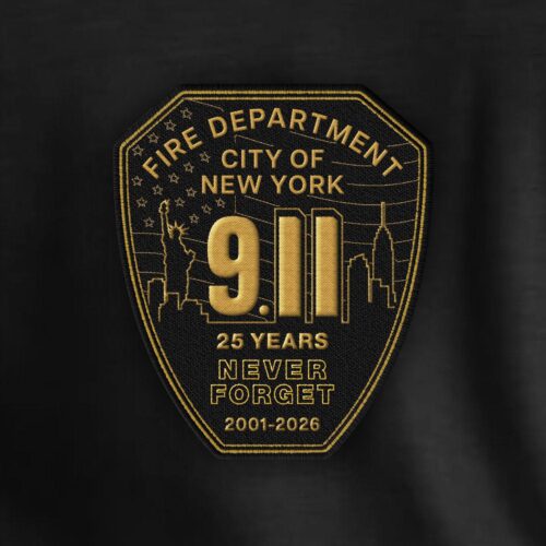 FDNY 9.11 25th Anniversary Patch