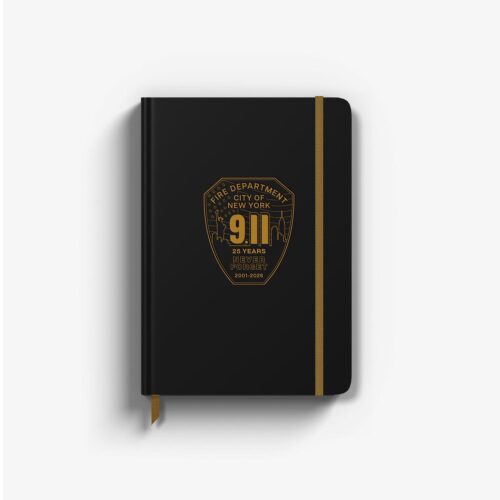 FDNY 9.11 25th Anniversary Notebook