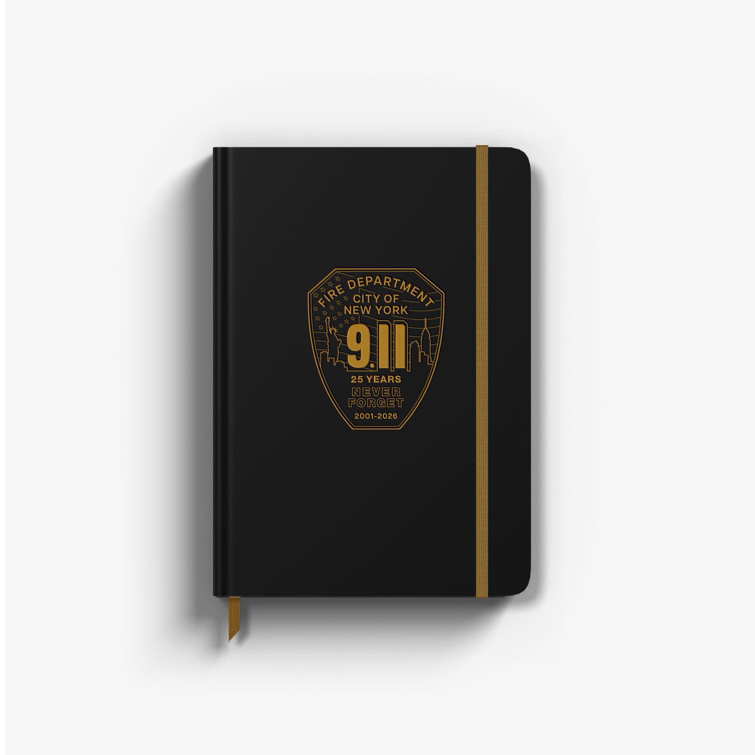 FDNY 9.11 25th Anniversary Notebook