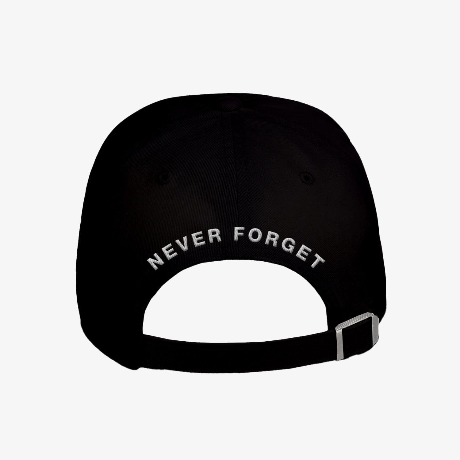 FDNY 9.11 25th Anniversary Shield Patch Hat (Silver) - Image 2