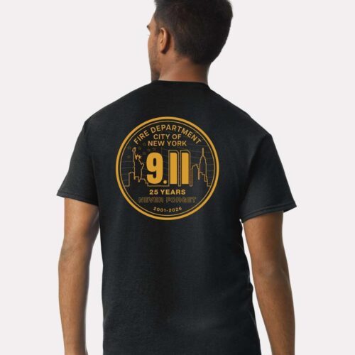 FDNY 9.11 25th Anniversary FDNY T-Shirt