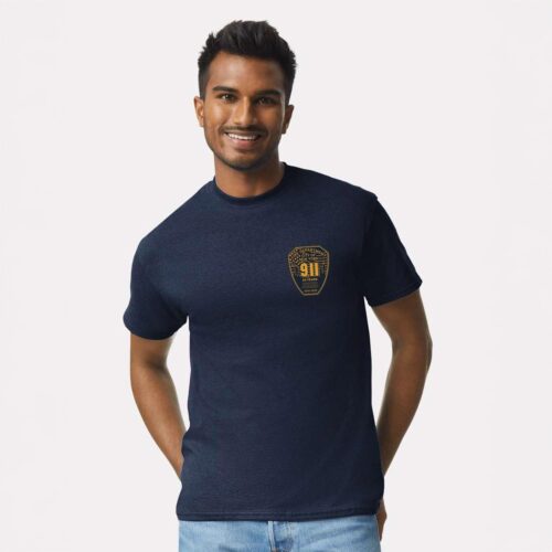 FDNY 9.11 25th Anniversary Emblem T-Shirt