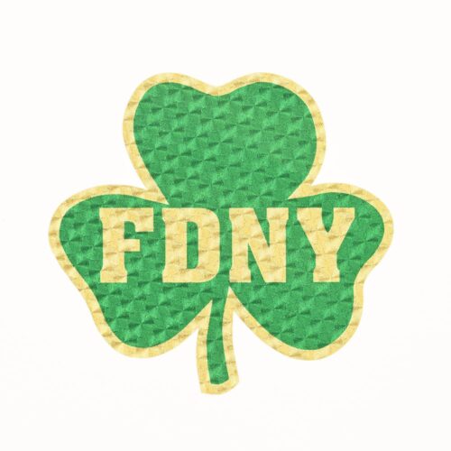 FDNY 4" Shamrock Decal