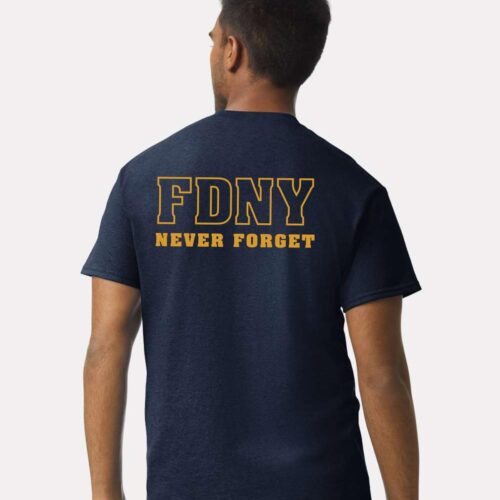 FDNY 9.11 25th Anniversary Emblem T-Shirt
