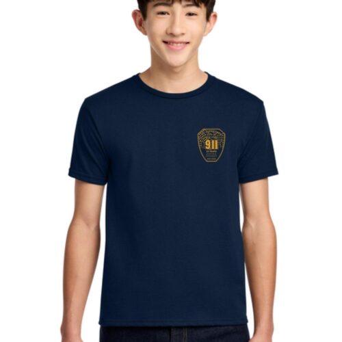 Kids FDNY 9.11 25th Anniversary Emblem  T-Shirt