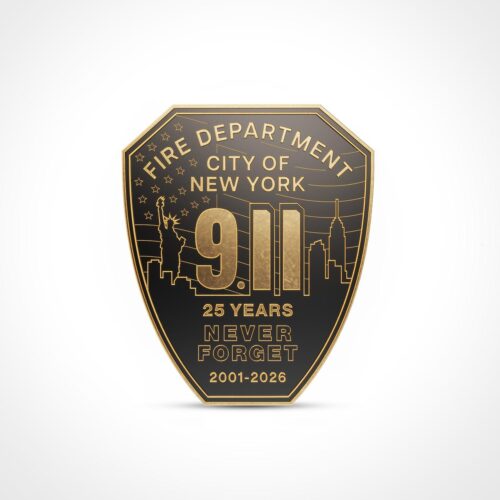 FDNY 9.11 25TH Anniversary Challenge Coin